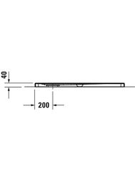 ������ ��������� Duravit Tempano 1200�900�40 � �������������� ��������� 720198000000001