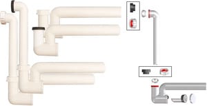 ����� ��� ������������ HL136N � �������������� �������� DN40