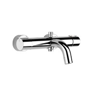 Уценка! Смеситель Gessi Emporio Via Tortona 18711 термостат. настенный для ванны с переключ.,хром - уценка. — миниатюра 1