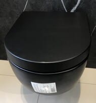 Уценка! Унитаз подвесной ArtCeram File 2.0 360х520 безободковый, цвет:черный матовый FLV004 17 30