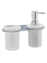 Уценка! Держатель для дозатора и стакана WasserKRAFT KAMMEL K-8389