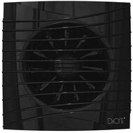 Вентилятор DICITI SILENT D100 накладной, 87 м3/ч, 25 дБ, обр.клапан, Obsidian, SILENT 4C Obsidian