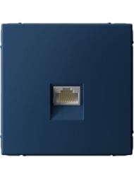 Розетка Systeme Electric ARTGALLERY компьютерная RJ45, кат. 6A, механизм, аквамарин, GAL001186