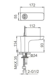 ��������� ��� �������� WONZON & WOGHAND SHARK, ���� WW-48B1101-CR