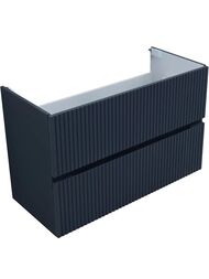 Тумба для раковины Aquanet Джейн 100 (1000х455х637) подвесная, 2 ящика, цвет: маренго 335431