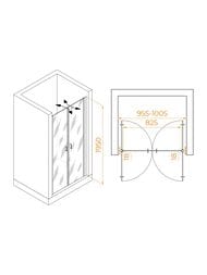 ������� ����� RGW Passage PA-104Gb (1000�1950) ���������, ������ 6�� ����������/������ 060810410-16
