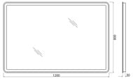 ������� BelBagno (1200x30x800) � ���������� � ��������� ������������ SPC-MAR-1200-800-LED-BTN