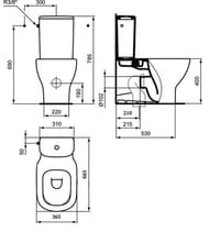 ���� ��� �������-�������� Ideal Standard TESI AQUABLADE T008201