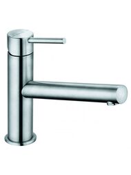 Смеситель KLUDI STEEL для кухни, однозахватный (нерж.сталь) 44850F860