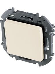 Переключатель LEGRAND INSPIRIA 1-клавишный 6 A 250 В слоновая кость 673691
