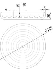 �������� Gocce di Salini 1902201F  ����������, S-Stone, ����: ������ ������� RAL 9011