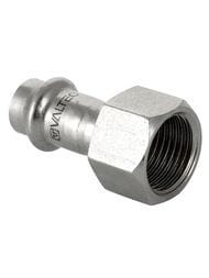 Пресс соединитель VALTEC 28х3/4"В, нерж. сталь, VTi.902.I.002805