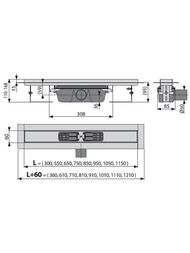 ������� ����� Alcaplast APZ6-950 L=950�� �=95�� ����.�����, ��� ������� �������