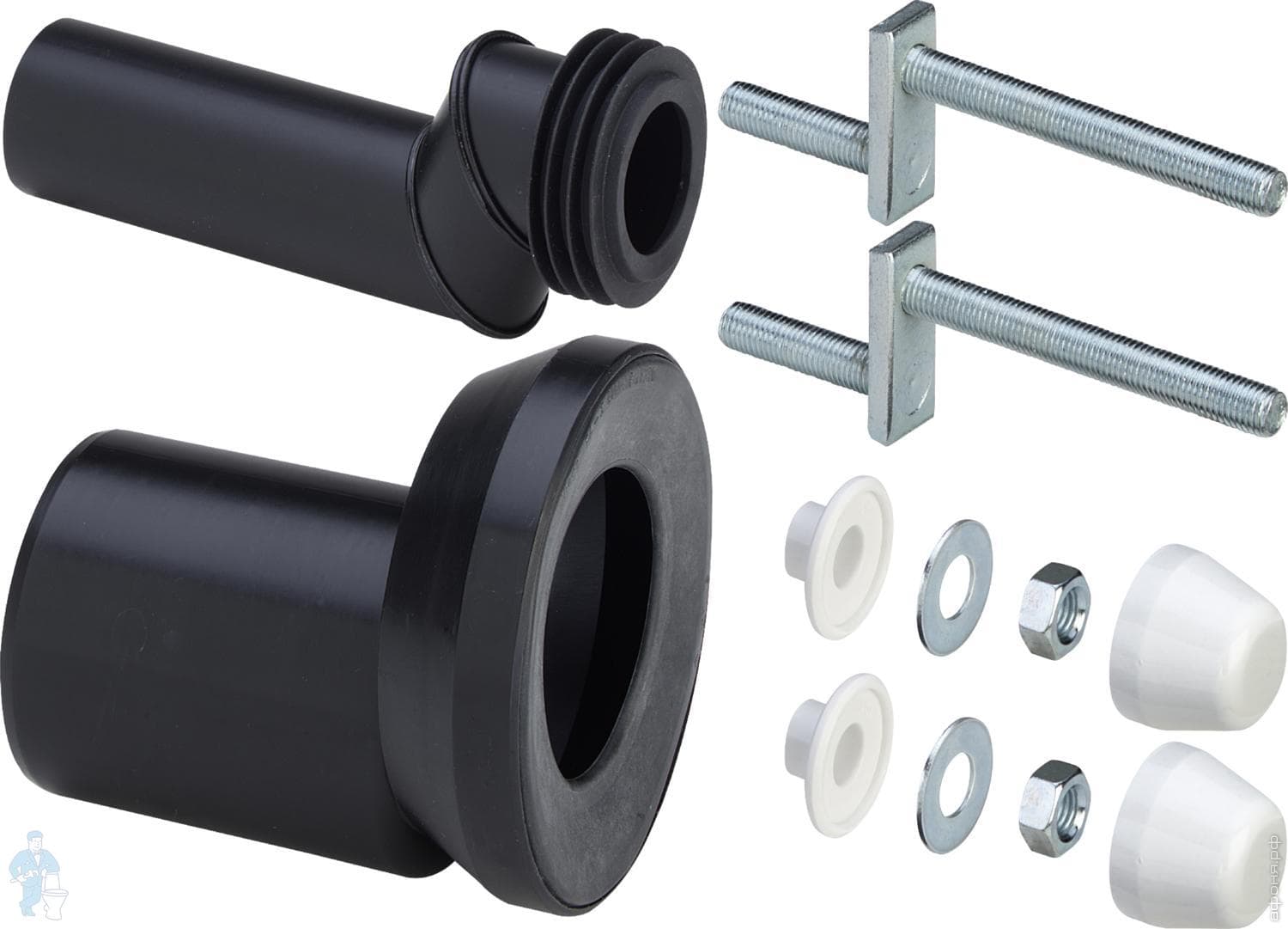 Монтажный комплект Viega для подвесного унитаза DN=90, рег/высоты до ...