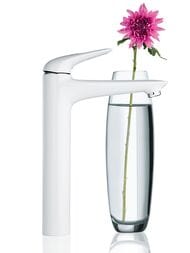 Смеситель Grohe EuroStyle 2015 23570LS3 для умывальника однорычажный, XL-Size, белая луна/хром