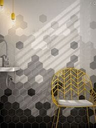 ������ ��������� EQUIPE SCALE Hexagon White Matt (107�124) ����� (��.�.)
