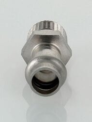 Пресс соединитель VALTEC 18х1/2"Н, нерж. сталь, VTi.901.I.001804 — миниатюра 6