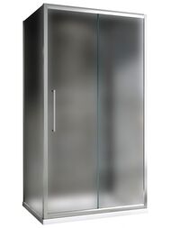 Душевой уголок ABBER Schwarzer Diamant AG30100MH-S60M-S60M (1000х600х1950) стекл.6мм,мат./хром