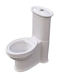 Унитаз-компакт Caprigo Armonia 390х720х800 белый, без сиденья, выпуск в стену, с арматурой 5813