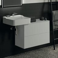 Тумба под раковину Ideal Standard CONCA (800x373x550) 2 ящика, белый, со столешницей T4328Y1 — изображение 5