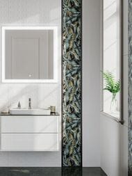 Плитка настенная KERAMA MARAZZI Диагональ (250х750) структура, белая 12119R (кв.м.)