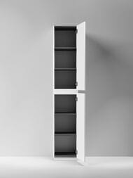Шкаф-пенал SANCOS Folk Floor PFL35FW 350х350х1880 напольный, 2 дверцы, цвет: Bianco