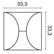������������ ������ Orac Decor W107 Circle (333�333�29) ����� (��.)