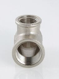 Тройник VALTEC 3/4"х1/2"х1/2" ВВН, лат.никелир, VTr.134.RN.050404 — миниатюра 6
