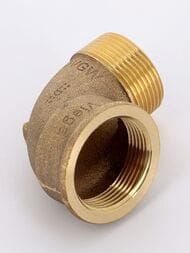 Уголок VIEGA 1.1/4"НВ 90°, бронза   264 109