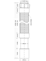 ����� ������������� McAlpine ����� 290-500��, 1 1/2"�40/50��, MRMF2-05