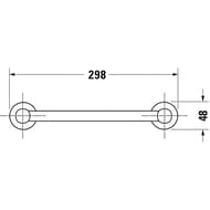 �������� ��� ����� DURAVIT D-Code 250��,  ����: ���� 0099141000