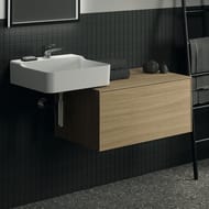 Тумба под раковину Ideal Standard CONCA (800x505x370) 1 ящик, светлый орех, со столешницей T4312Y6
