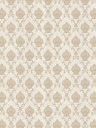 Обои виниловые на флизелине Grandeco Anastasia A53909 (1,06х10,05) дамаск, бежевые (рул.)