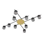 Потолочный светильник Lumion Comfi Agnia 8304/10C, черный