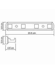 ��������� ��������� WasserKRAFT Lippe K-6574 4 ������, (�������), ����