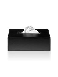 Салфетница Decor Walther KB 40 имитация кожи, цвет: черный 0839960