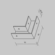 ��������� ������� ��� ������� Maytoni Outdoor Elasity IP O-TR001-AC90-W (������ ������� ����), �����