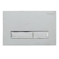 Уценка! Клавиша смыва для инсталляции BelBagno Marmi BB010-MR-CHROME дв. смыв, пластик, хром глянец