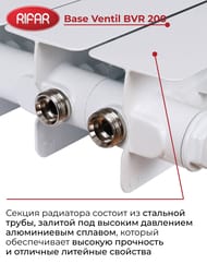 �������� ��������������� Rifar Base Ventil BVR 200 ������ ������ �����������, 4 ������, 400 ��