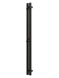 GROTA CORSA Полотенцесушитель электрический 80х1200 N EL RAL9005 черный