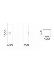 ����� Terminus Noto 400�350�1600 ���������, ����: ������ soft touch
