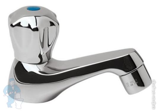 .>Кран VIDIMA ВИТ настольный, кран-букса резиновая, хром BA161AA ...