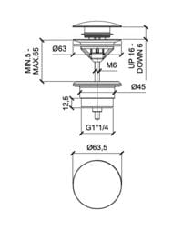 ������ ������ Almar  �������������, Click-Clack, ���� 1" 1/4, ���� ����, E094000.CR