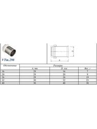 Пресс гильза VALTEC 20 VTm.290.N.000020 — изображение 10