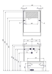 ����� AQUATON ����� 1A231003KPDA0 550x429x213 ���������, 1 ����, ����� ����