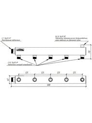 ����������������� ��������� Gidruss DMSS-25-20x5, ���������� 1", 5 �������� 3/4, ������������ 1/2