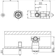 ���������� ����� ����. ��������� Villeroy&Boch Loop&Friends/Dawn ��� ����������� TVW10611B15161