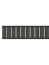 Радиатор стальной Empatiko Takt V S1 однотруб 1192х236х95 30 сек бок.подкл, 972 Вт, Confident Black