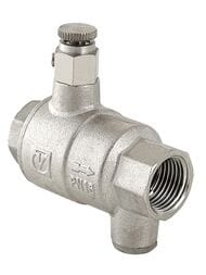 Клапан обратный VALTEC 1/2"ВВ с дренажем и воздухоотводчиком, VT.171.N.04 — миниатюра 1