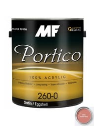 Краска MF Paints Portico 260 моющаяся полуматовая (3,8л) MF 0057 (шт.)
